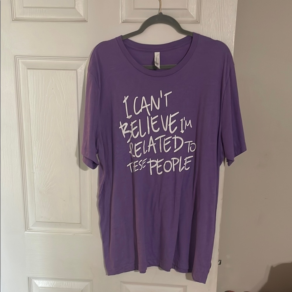 Family Vacation T-Shirt - Purple